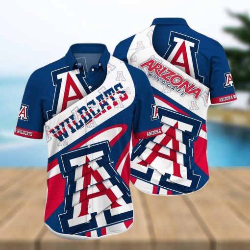 NCAA Arizona Wildcats Hawaiian Shirt Gift For College Football Fans