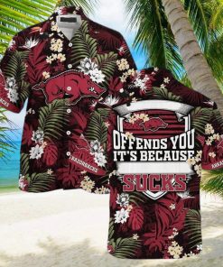 NCAA Arkansas Razorbacks Hawaiian Shirt Offends You It s Because Sucks