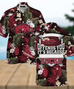 NCAA Arkansas Razorbacks Hawaiian Shirt Offends You It s Because Sucks