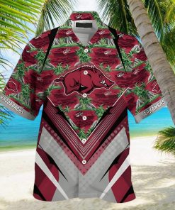 NCAA Arkansas Razorbacks Hawaiian Shirt Practical Beach Gift For Him