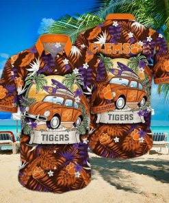 NCAA Clemson Tigers Hawaiian Shirt Gift For Beach Trip