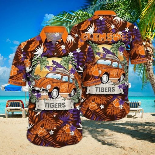 NCAA Clemson Tigers Hawaiian Shirt Gift For Beach Trip