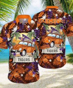 NCAA Clemson Tigers Hawaiian Shirt Gift For Beach Trip