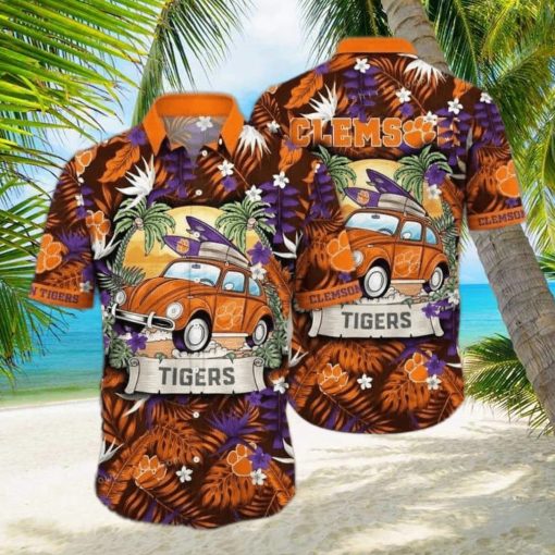 NCAA Clemson Tigers Hawaiian Shirt Gift For Beach Trip