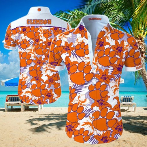 NCAA Clemson Tigers Hawaiian Shirt Gift For Beach Vacation