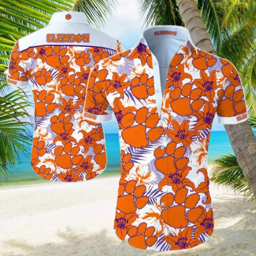 NCAA Clemson Tigers Hawaiian Shirt Gift For Beach Vacation