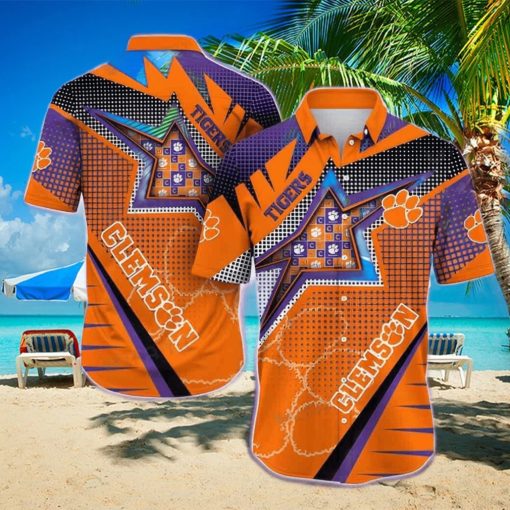 NCAA Clemson Tigers Hawaiian Shirt Summer Gift For Friend