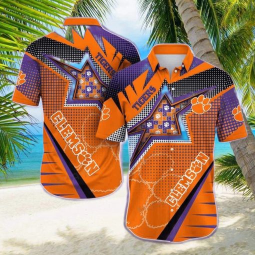 NCAA Clemson Tigers Hawaiian Shirt Summer Gift For Friend