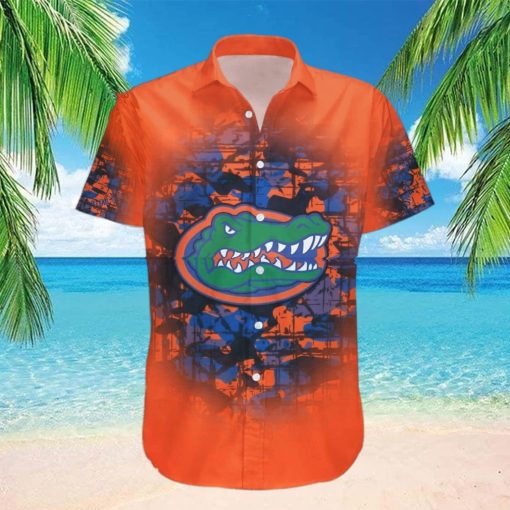 NCAA Florida Gators Hawaiian Shirt Camouflage Best Beach Gift