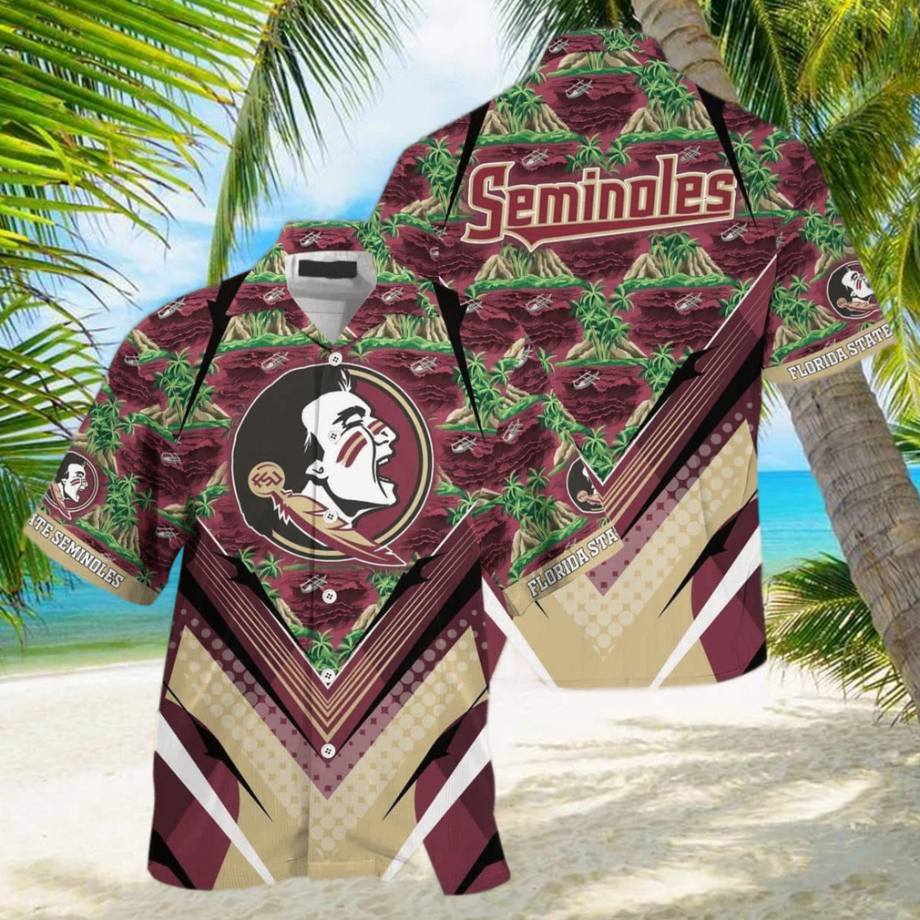 NCAA Florida State Seminoles Hawaiian Shirt Beach Gift For Him - Limotees