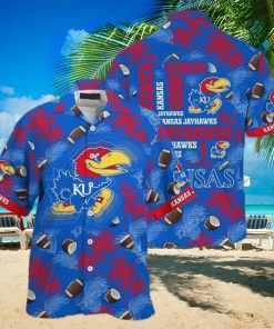 NCAA Kansas Jayhawks Hawaiian Shirt Gift For Beach Lovers