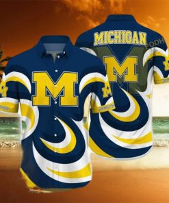 NCAA Michigan Wolverines Hawaiian Shirt Sport Gift For Dad