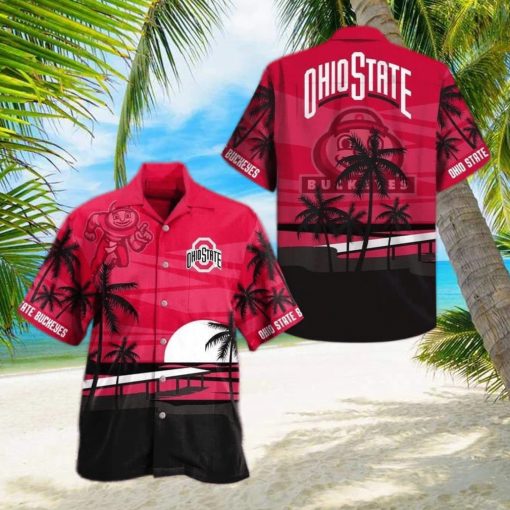 NCAA Ohio State Buckeyes Hawaiian Shirt Practical Beach Gift For Him