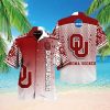 NFL Kansas City Chiefs Hawaiian Shirt Leaves Pattern White Aloha