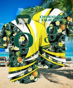 NCAA Oregon Ducks Hawaiian Shirt Pineapple Pattern Trendy Summer Gift