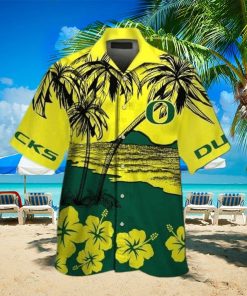 NCAA Oregon Ducks Hawaiian Shirt Practical Beach Gift For Him