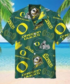 NCAA Oregon Ducks Hawaiian Shirt Summer Beach Gift