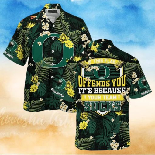 NCAA Oregon Ducks Hawaiian Shirt