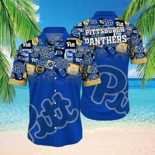 NCAA Pitt Panthers Hawaiian Shirt Beach Gift For Him