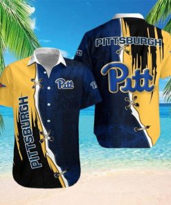 NCAA Pitt Panthers Hawaiian Shirt Practical Beach Gift For Him