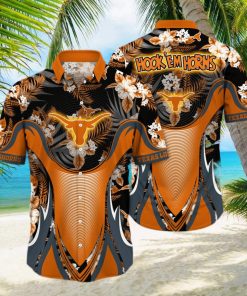 NCAA Texas Longhorns Hawaiian Shirt Gift For Beach Vacation hawaiian shirt