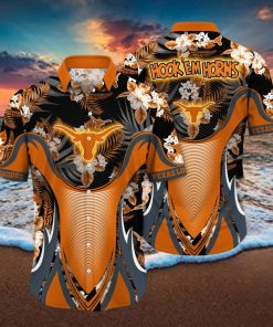 NCAA Texas Longhorns Hawaiian Shirt Gift For Beach Vacation hawaiian shirt