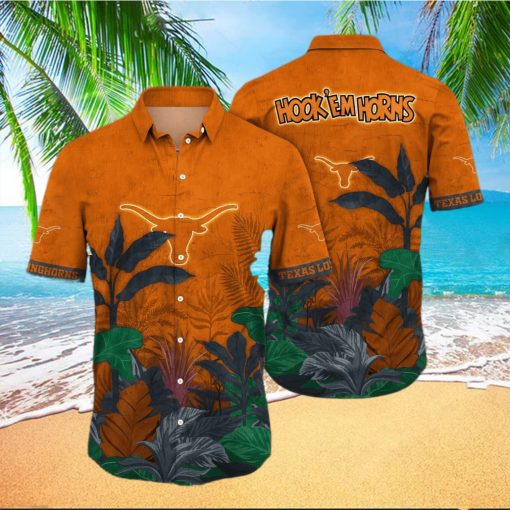 NCAA Texas Longhorns Hawaiian Shirt Trendy Summer Gift hawaiian shirt