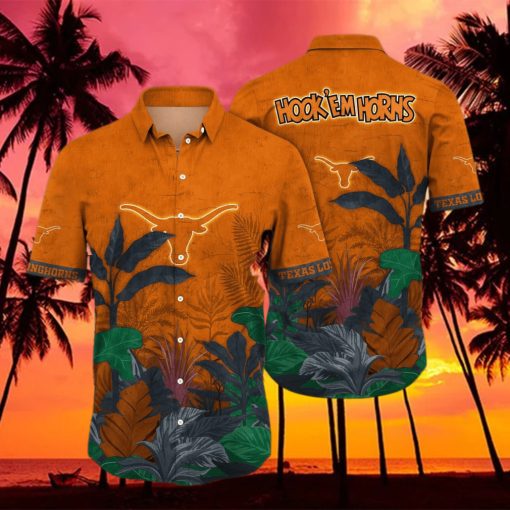 NCAA Texas Longhorns Hawaiian Shirt Trendy Summer Gift hawaiian shirt