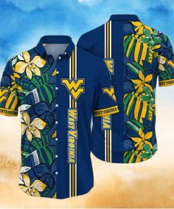 NCAA West Virginia Mountaineers WVU Hawaiian Shirt Beach Gift For Friend