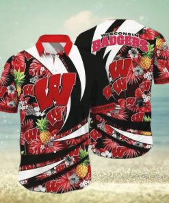 NCAA Wisconsin Badgers Hawaiian Shirt