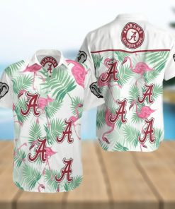 NCAAA Labama Crimson Tide Hawaiian Shirt Flamingo Aloha Gift For Beach Trip