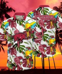 NCATropical Birds And Palm Leaves Beach Lovers Gift hawaiian shirt