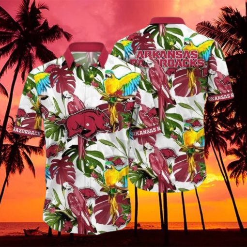 NCATropical Birds And Palm Leaves Beach Lovers Gift hawaiian shirt