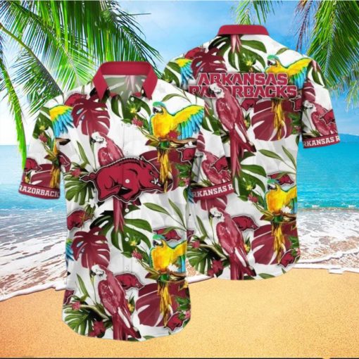 NCATropical Birds And Palm Leaves Beach Lovers Gift hawaiian shirt