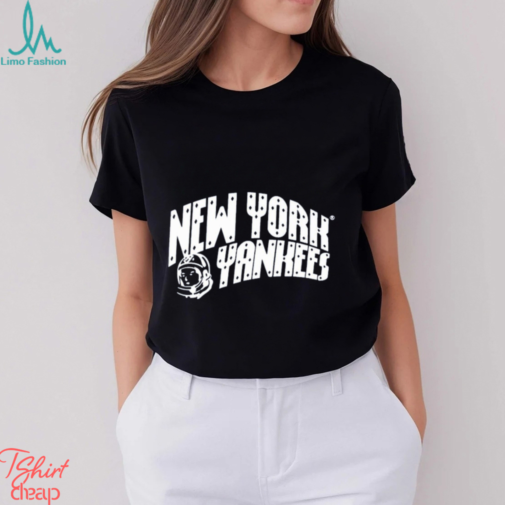 New York Yankees MLB Arch Logo Black Oversized T-Shirt