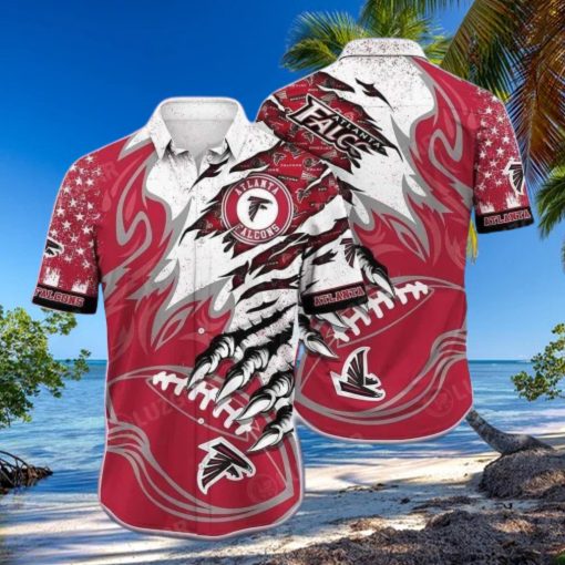 NFL Atlanta Falcons Hawaiian Shirt Beach Gift For Dad hawaiian shirt