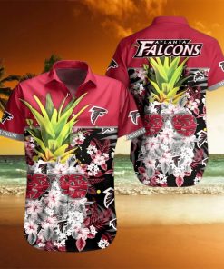 NFL Atlanta Falcons Hawaiian Shirt Cool Pineapple Trendy Summer Gift