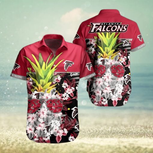 NFL Atlanta Falcons Hawaiian Shirt Cool Pineapple Trendy Summer Gift