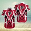 Red Aloha NFL Atlanta Falcons Hawaiian Shirt Gift For Football Fans