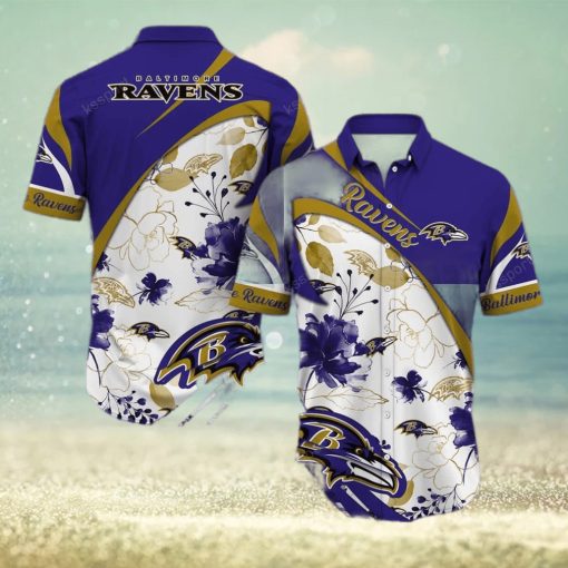 NFL Baltimore Ravens Hawaiian Shirt Summer Gift For Friends