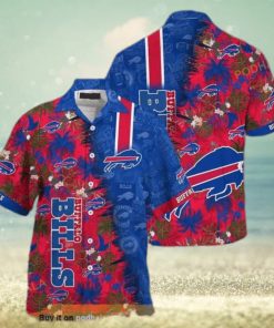 NFL Buffalo Bills Hawaiian Shirt Birthday Gift For Beach Lovers