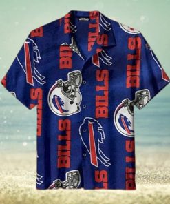 NFL Buffalo Bills Hawaiian Shirt Football Helmet Beach Lovers Gift