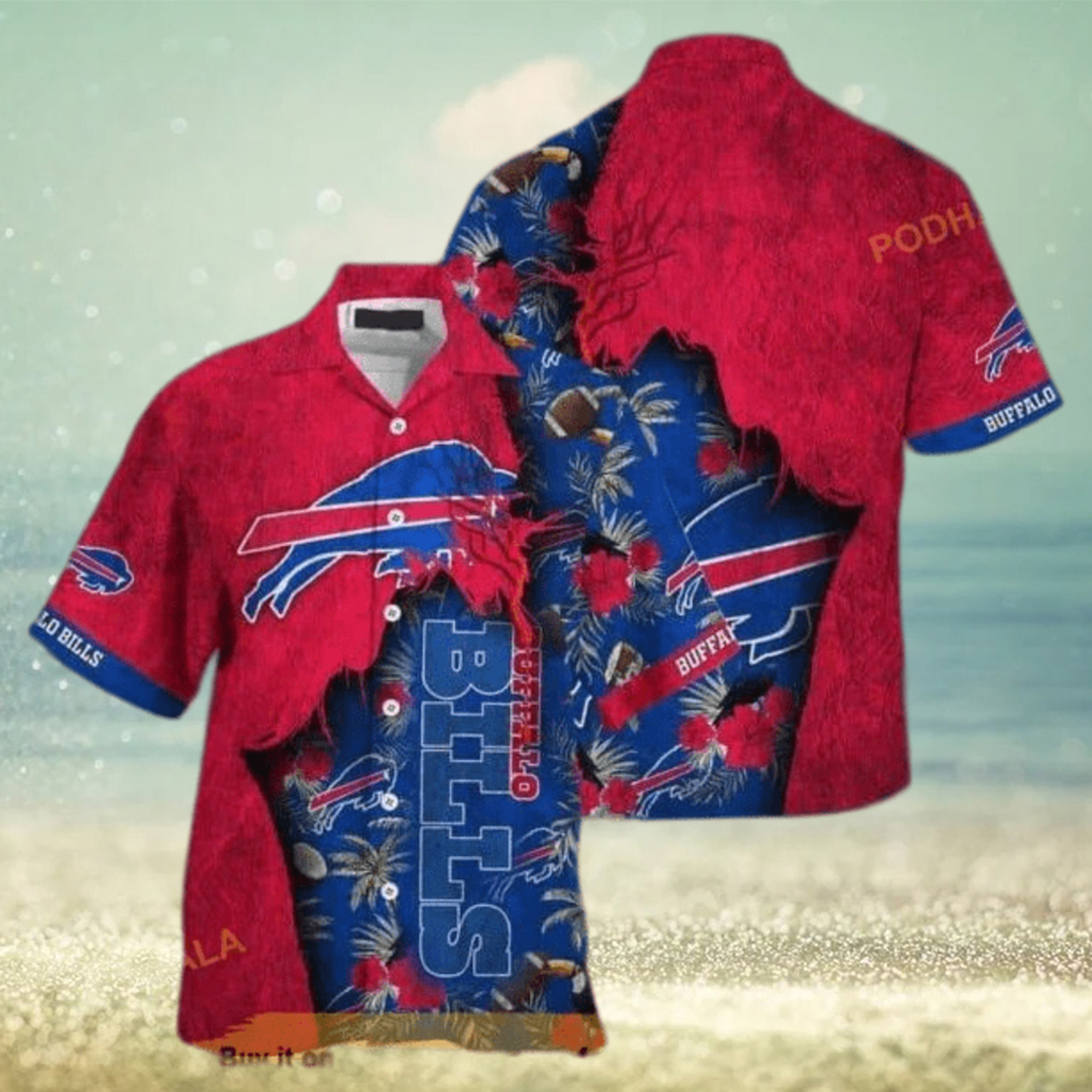 NFL Buffalo Bills Hawaiian Shirt Summer Gift For Friend - Limotees