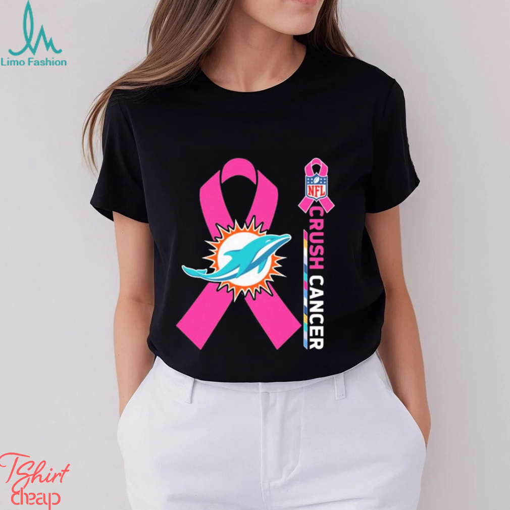 miami dolphins breast cancer shirt