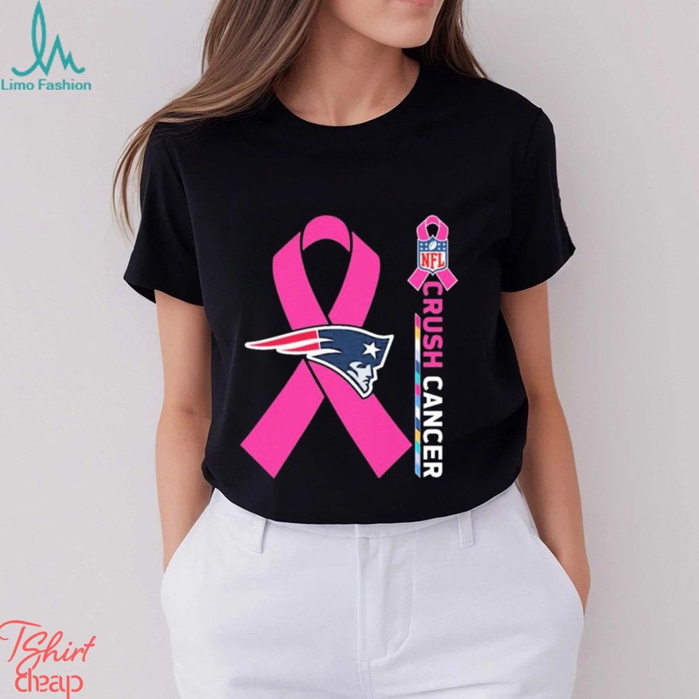 NFL Crush Cancer New England Patriots Shirt, hoodie, sweater, long sleeve  and tank top