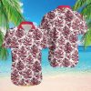 NFL Kansas City Chiefs Hawaiian Shirt Tropical Flower Pattern On White Theme