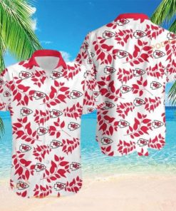 Kansas City Chiefs America Flag Tropical Floral Aloha Hawaiian Shirt -  Limotees