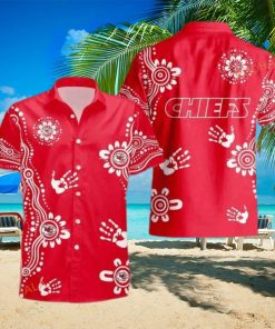 NFL Kansas City Chiefs Hawaiian Shirt Red Aloha Beach Lovers Gift