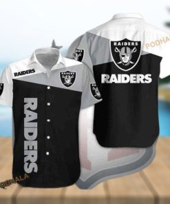 NFL Las Vegas Raiders Hawaiian Shirt Practical Beach Gift