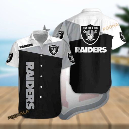 NFL Las Vegas Raiders Hawaiian Shirt  Practical Beach Gift